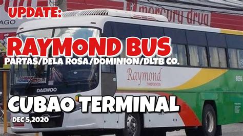 Raymond Bus Terminal Cubao .